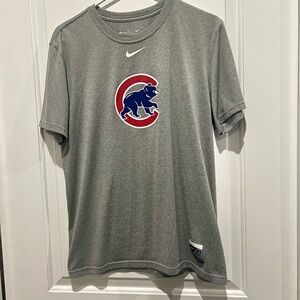 Nike Gray Chicago Cubs Men's Short Sleeve Tee